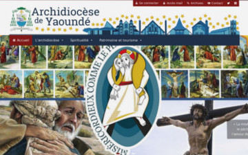 Création du site internet de l'Archidiocèse de Yaoundé