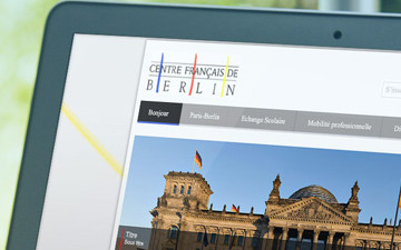 Création du site internet du Centre Français de Berlin