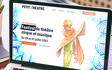 Refonte du site internet du Petit Théâtre