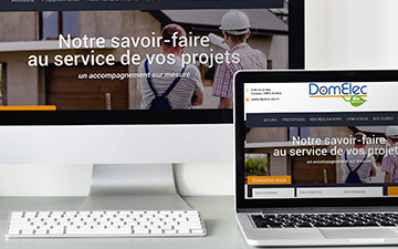 DomElec website redesign
