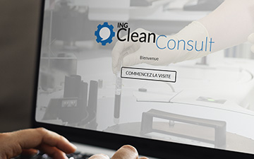 Création du site internet de ING Clean Consult