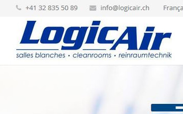 Création du site internet de Logicair